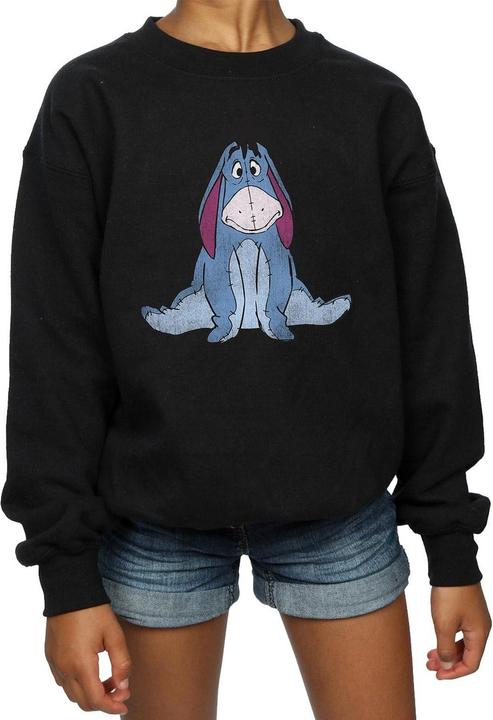 Actual product image Winnie the Pooh Girls Classic Eeyore Sweatshirt (116)