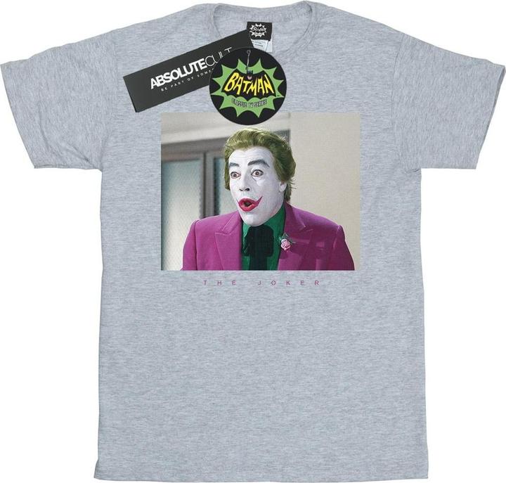 Image du produit - T-shirt BATMAN TV SERIES JOKER PHOTOGRAPH - Garçon (128)