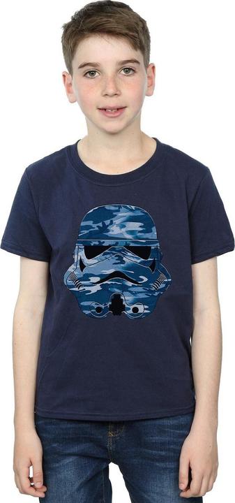 Produktbild Star Wars Stormtrooper Command Midnight Camo TShirt Jungen (140, 146)