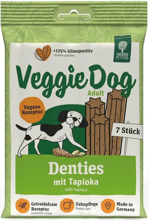 Actual product image Green Petfood Chew VeggieDog Denties, 180 g (Adult, 1 pcs., 193 g)