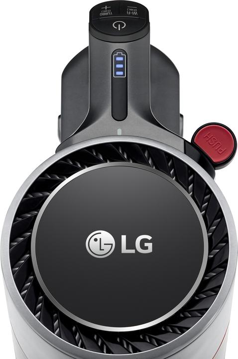 Actual product image LG Vacuum Cleaner A9K-CORE1S Cordless Cordless Bagless Electric Broom 200W Dual Battery - Argent
