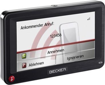 Actual product image Becker PROFESSIONAL 43, Bluetooth, TMC, European maps