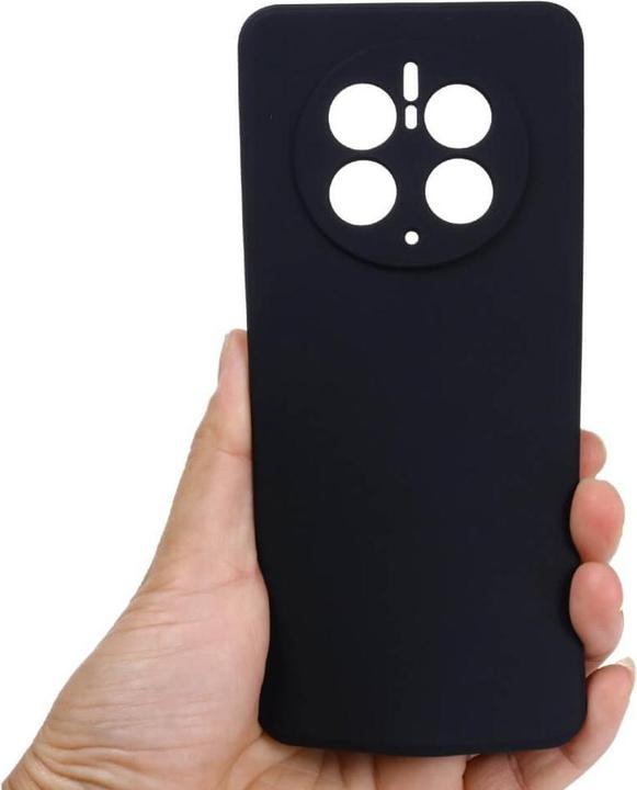 Produktbild Cover-Discount Huawei Mate 50 Pro - Silikon Gummi Hülle schwarz (Huawei Mate 50 Pro)