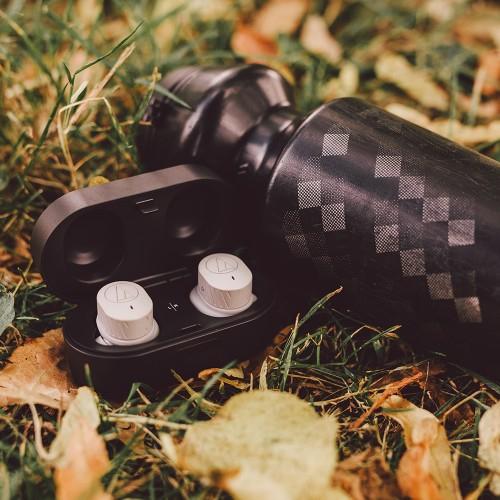 Immagine prodotto Audio-Technica Cuffie auricolari ATH SPORT7TW senza fili (Nessuna soppressione del rumore, 3.50 h, Senza fili)