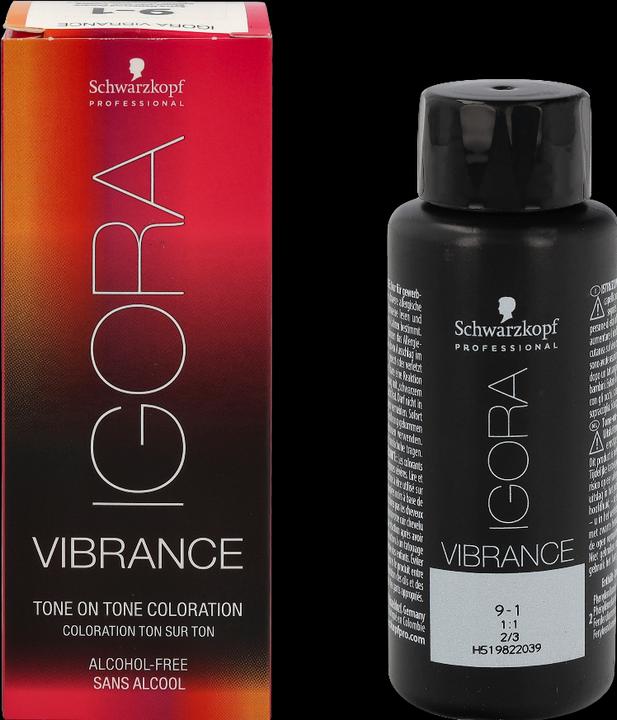 Immagine prodotto Schwarzkopf Professional IGORA Vibrance Hair Tint NUOVO (9-1 Cendrino Biondo Extra Chiaro)