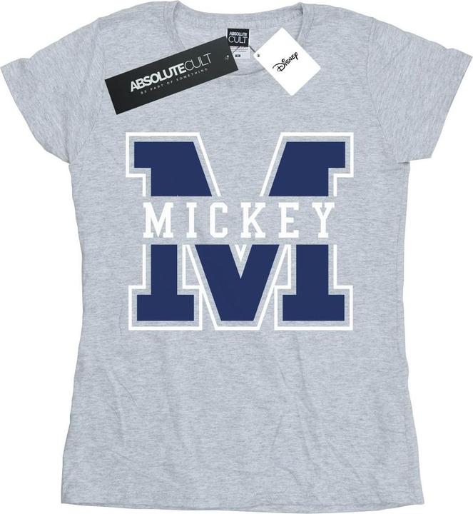 Actual product image Disney Womens/Ladies Mickey Mouse M Cotton T-Shirt (S)