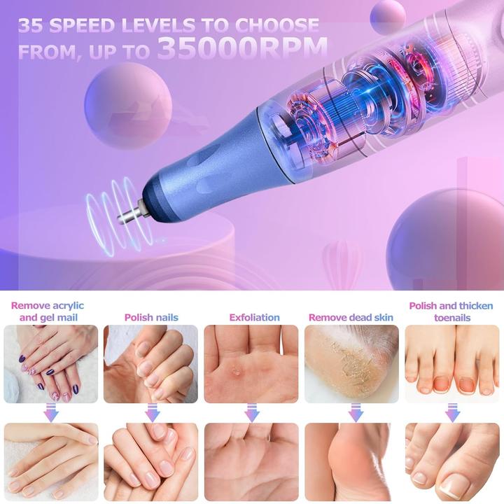 Produktbild Evilto Nagelfräser Set