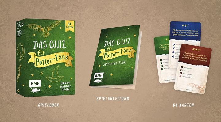 Immagine prodotto Gioco di carte: il quiz non ufficiale per i Potterheads (Tedesco)