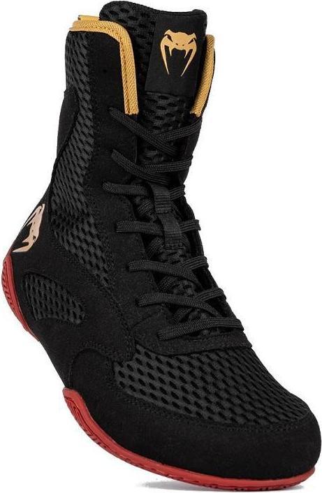 Immagine prodotto Venum Scarpe da boxe Scarpe da boxe / Contender / Nero-Oro-Rosso / UE 45 (45)