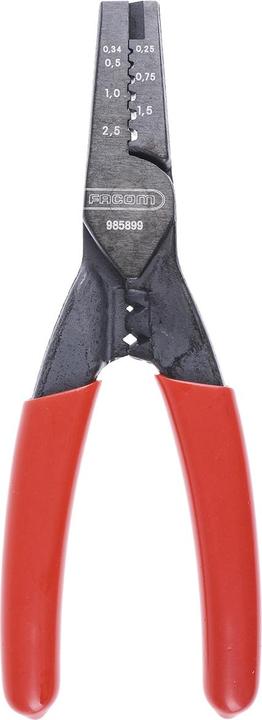 Produktbild Facom Crimpzange für Aderendhülsen 0,5-2,5mm² (270 mm)