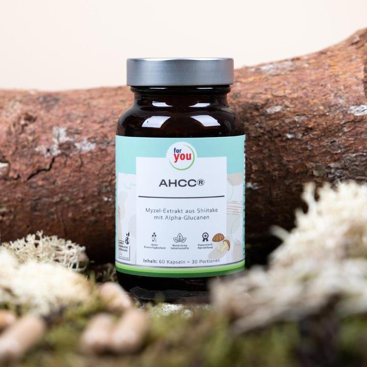Produktbild For You AHCC® (60 Stück, Kapseln)