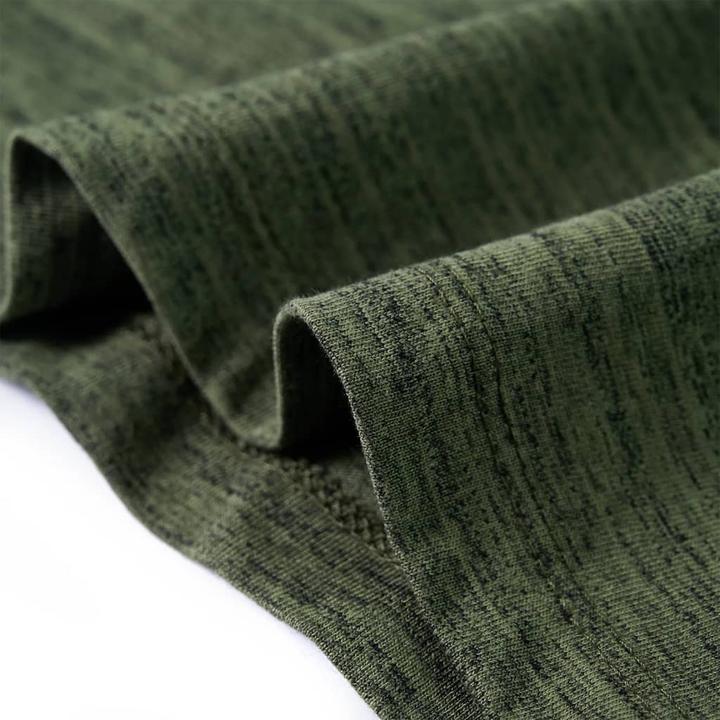Immagine prodotto VidaXL Camicia da bambino a maniche lunghe kaki melange 104,Materiale: 80 (104)
