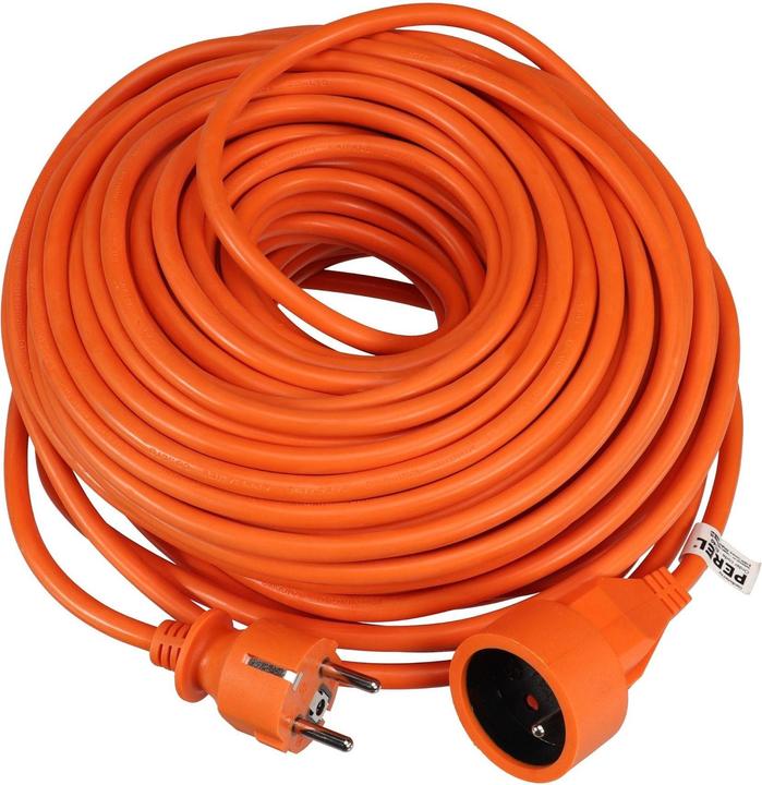 Immagine prodotto Velleman Cavo Di Estensione - 40 m - Arancione - Spina Tipo E (Sistema Francese) (40 m, CEE 7/5)
