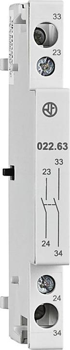 Actual product image Finder Auxiliary switch 022.63 2 NO contacts