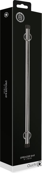 Actual product image Ouch! Adjustable Spreader Bar - Silver