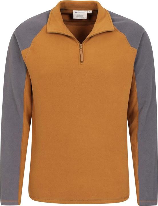 Immagine prodotto Mountain Warehouse Top in pile Ashbourne II con mezza zip da uomo (4XL)