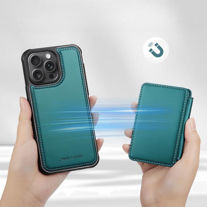 Actual product image Cover-Discount iPhone 16 Pro - 2-in-1 back cover with credit card holder (Apple iPhone 16 Pro)