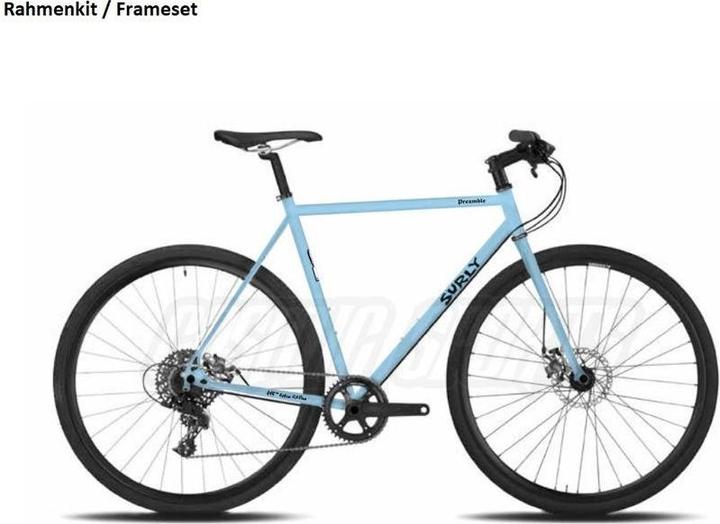 Produktbild Surly Preamble All-Road Rahmenkit, 650B, XS, blue