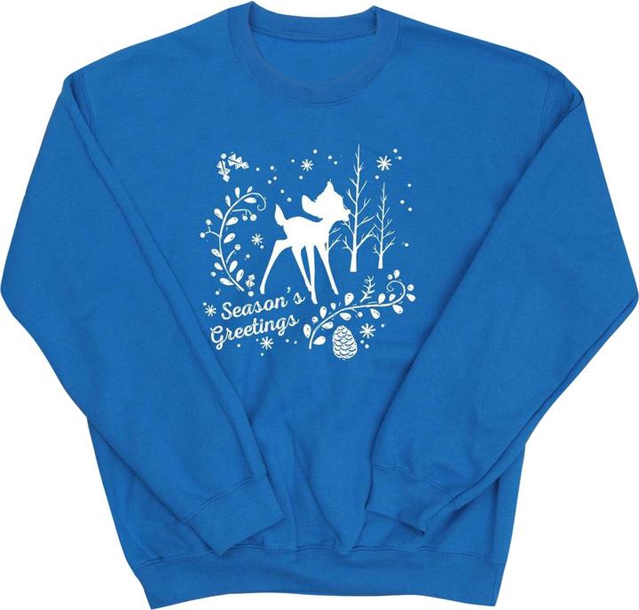 Disney Bambi Christmas Greetings Sweatshirt (L)