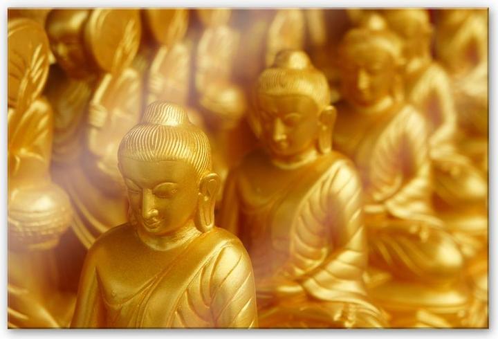 Immagine prodotto Trenddeko Buddha d'oro (150 x 100 cm)