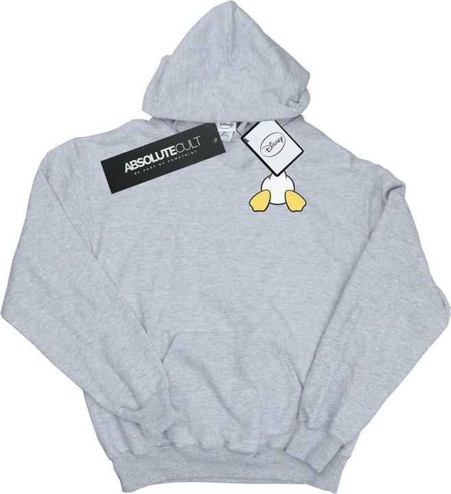 Disney Donald Duck Backside Breast Print Kapuzenpullover