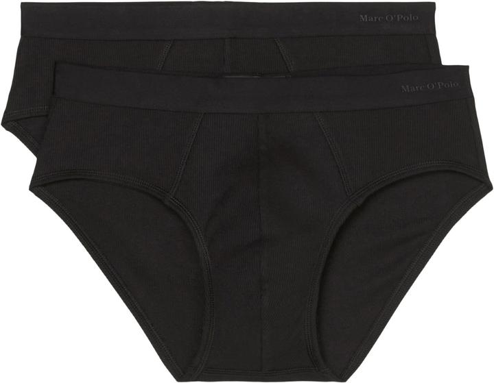 Immagine prodotto Marc O'Polo 2 confezioni di slip / mutande in cotone organico a coste Iconic (XL, Confezione da 2)
