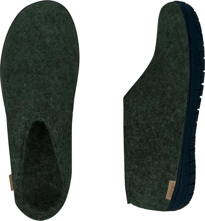 Immagine prodotto Glerups Pantofola nera con suola in gomma naturale (40)