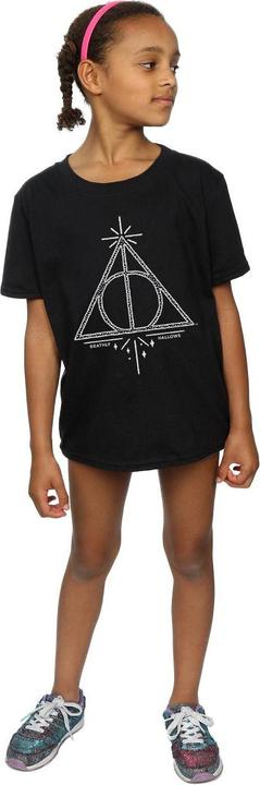 Immagine prodotto Deathly Hallows Symbol Maglietta Ragazze (128)