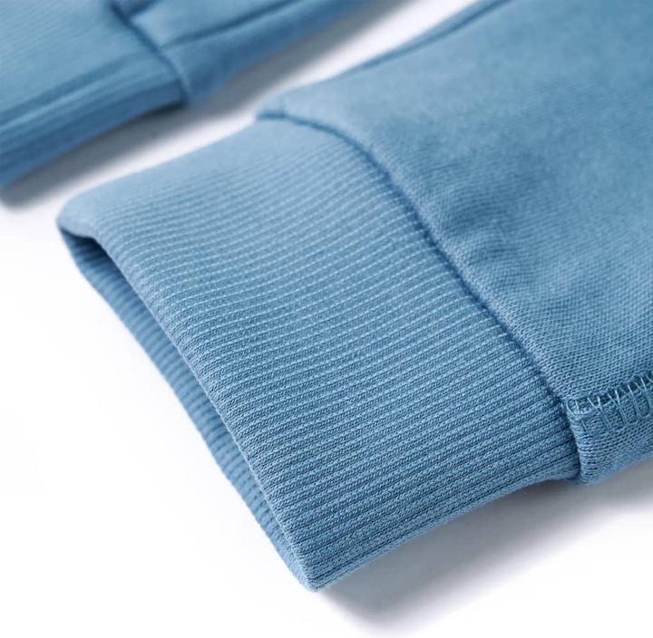 Immagine prodotto VidaXL Pantaloni della tuta da ginnastica per bambini blu medio 116,Materiale: 80 (116)