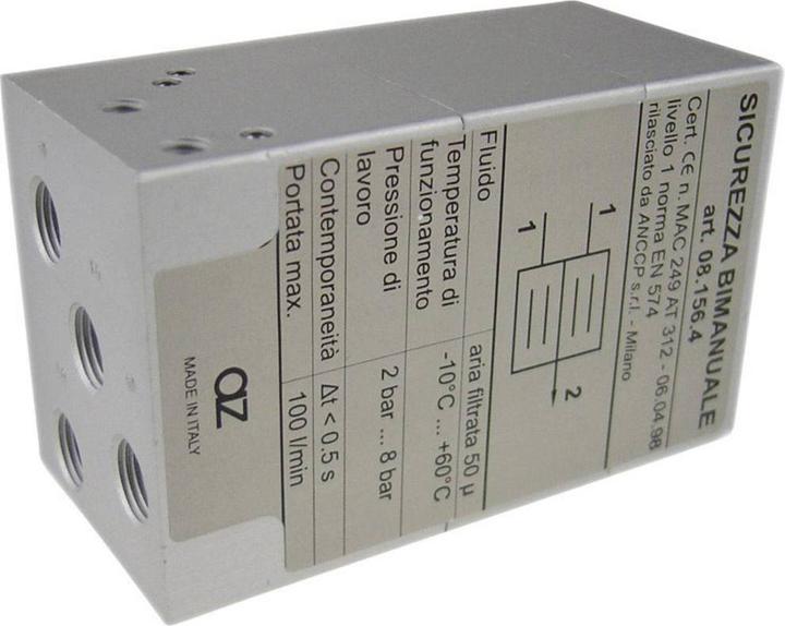 Actual product image AZ Pneumatik Safety valve AZ08.156.04 Internal thread: 1/8/ 1pc.