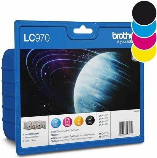 Immagine prodotto Brother LC-970VALBPDR BK/C/M/Y BLISTER DI INCHIOSTRO (M, C, Y, FC)
