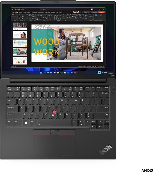 Actual product image Lenovo ThinkPad E14 Gen 5 (14", AMD Ryzen 5 7530U, 16 GB, 512 GB, DE)