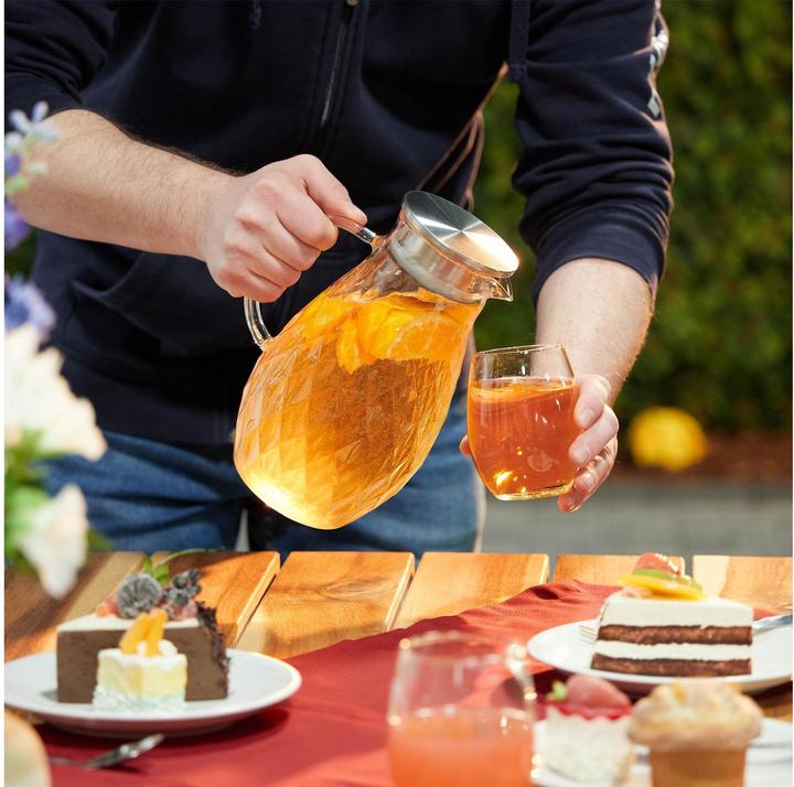 Actual product image Relaxdays Glaskaraffe (2 l)