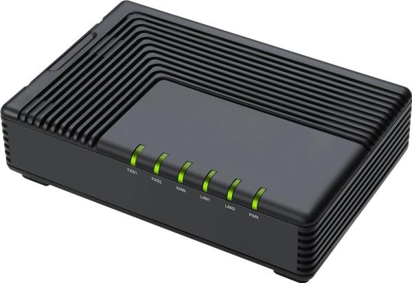 Actual product image Auerswald 2-port ATA (analogue terminal adapter)