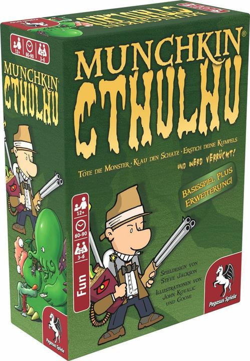 Image du produit Pegasus Munchkin Cthulhu 1+2 (Allemand)