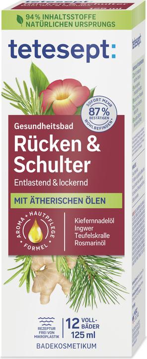 Tetesept Gesundheitsbad Rücken & Schulter (125 ml, Badeöl)