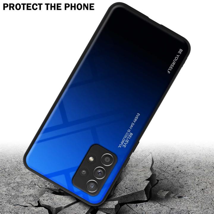 Actual product image Cadorabo TPU 2 colors glass envelope (Samsung Galaxy A52, Samsung Galaxy A52 5G, Samsung Galaxy A52s 5G)