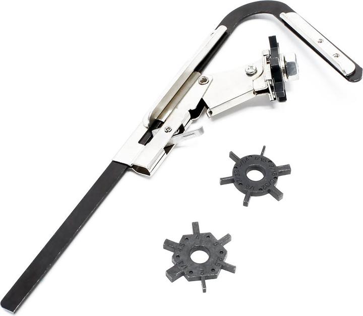 Immagine prodotto Wiltec Pinze per fasce elastiche Set di valigette per il montaggio e la pulizia delle fasce elastiche (470 mm)