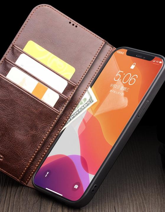 Actual product image QiAlino Cover Flip (Apple iPhone 12 Pro Max)