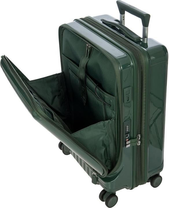 Immagine prodotto Brics Positano Carrello da cabina a 4 ruote da 55 cm con ripiegamento elastico (52 l, Bagaglio a mano (fino a 50 litri))