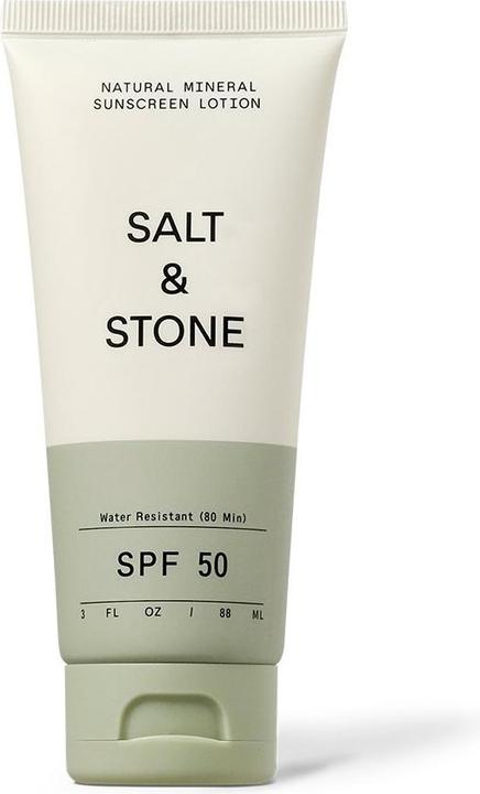 Salt & Stone Lotion solaire minérale naturelle SPF 50 (Lotion solaire, SPF 50, 88 ml, 113 g)