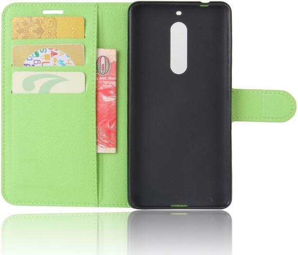 Actual product image MU Classic Litchi leather cover (Nokia 5)