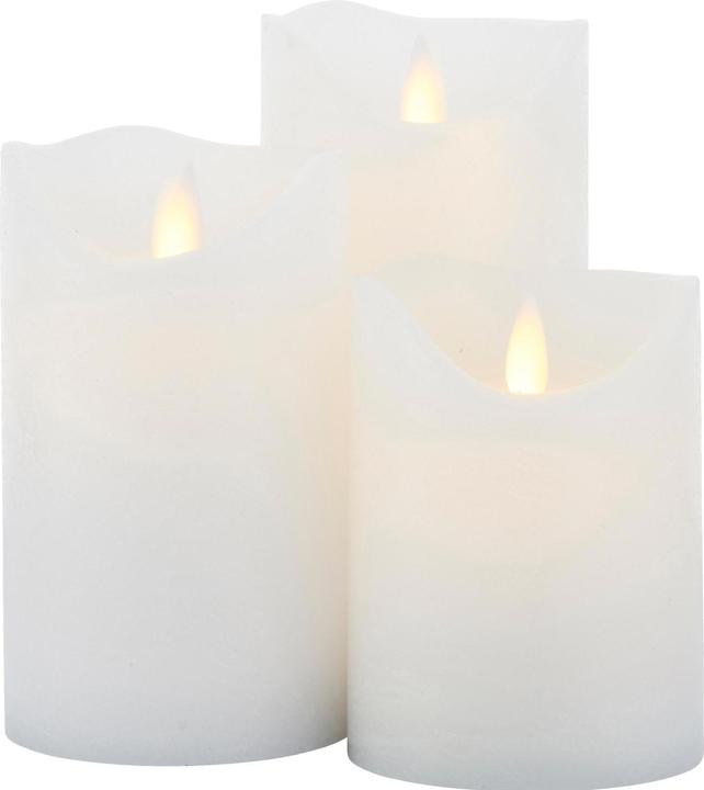 Image du produit Sirius Bougies LED Sara - Lot exclusif de 3 (3 x)