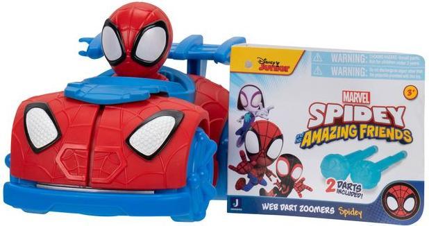 Actual product image Spiderman SPD Little Vehicle - Web Dart Zoomers, ast