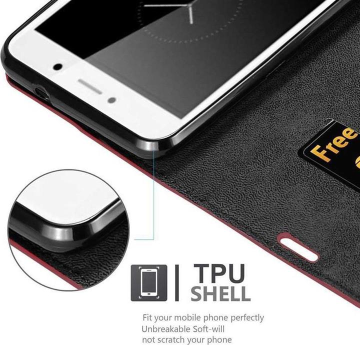 Productafbeelding Cadorabo Boek Onzichtbare Magneethoes (Huawei Enjoy 7 Plus)