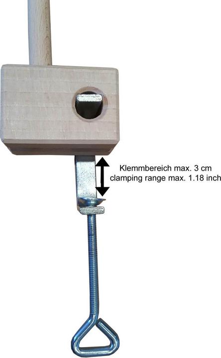 Actual product image Niermann Stand By Niermann mobile holder nature Made in Germany