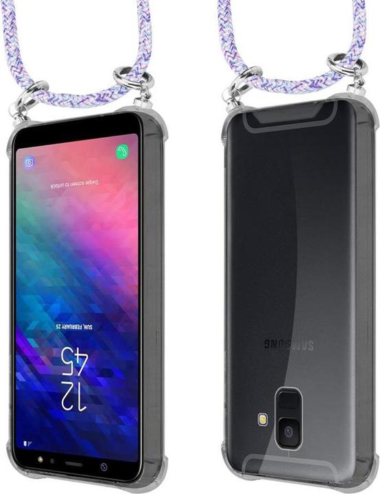 Produktbild Cadorabo TPU Handy Kette SILBER Cover