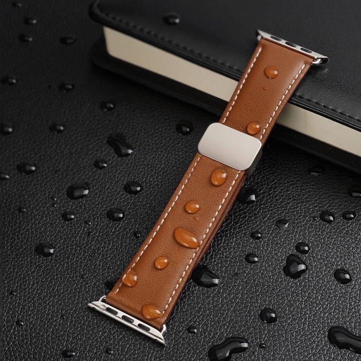 Immagine prodotto Dux Ducis Cinturino YA (38 mm, 40 mm, 41 mm, Vera pelle, Apple Watch Series 1, Apple Watch Series 2, Apple Watch Series 3, Apple Watch Serie 4, Apple Watch Serie 5, Apple Watch Serie 6, Apple Watch Series 7, Apple Watch Series 8, Apple Watch Series 9, Apple Watch SE)