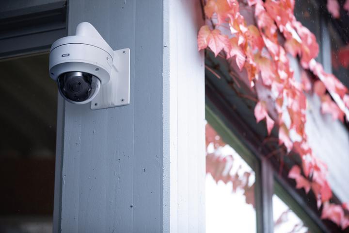 Actual product image Abus Wall mount dome