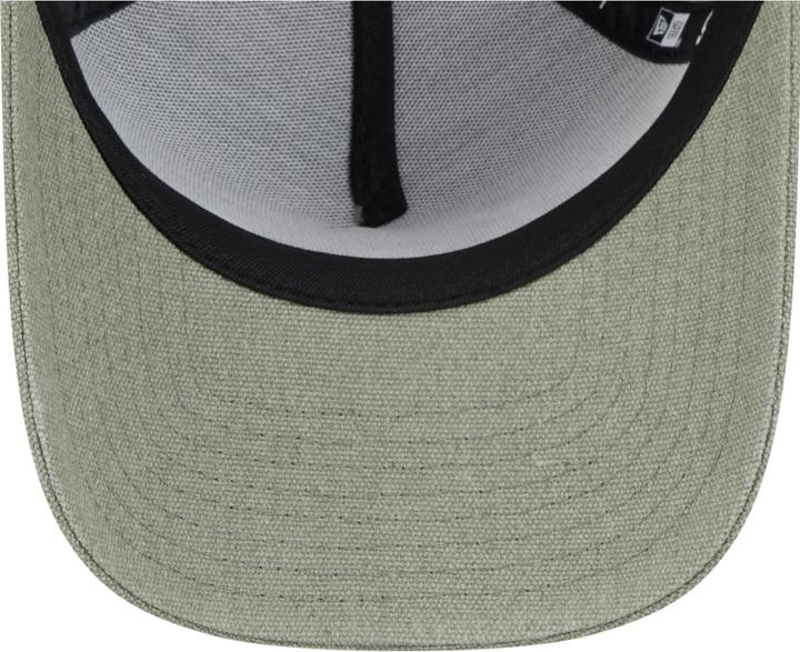 Produktbild New Era A-Frame Trucker Leinen Cap - Kansas City Chiefs oliv (One Size)